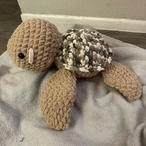 Handmade Crochet Stuffed Turtle | Custom made to order | requests encouraged!